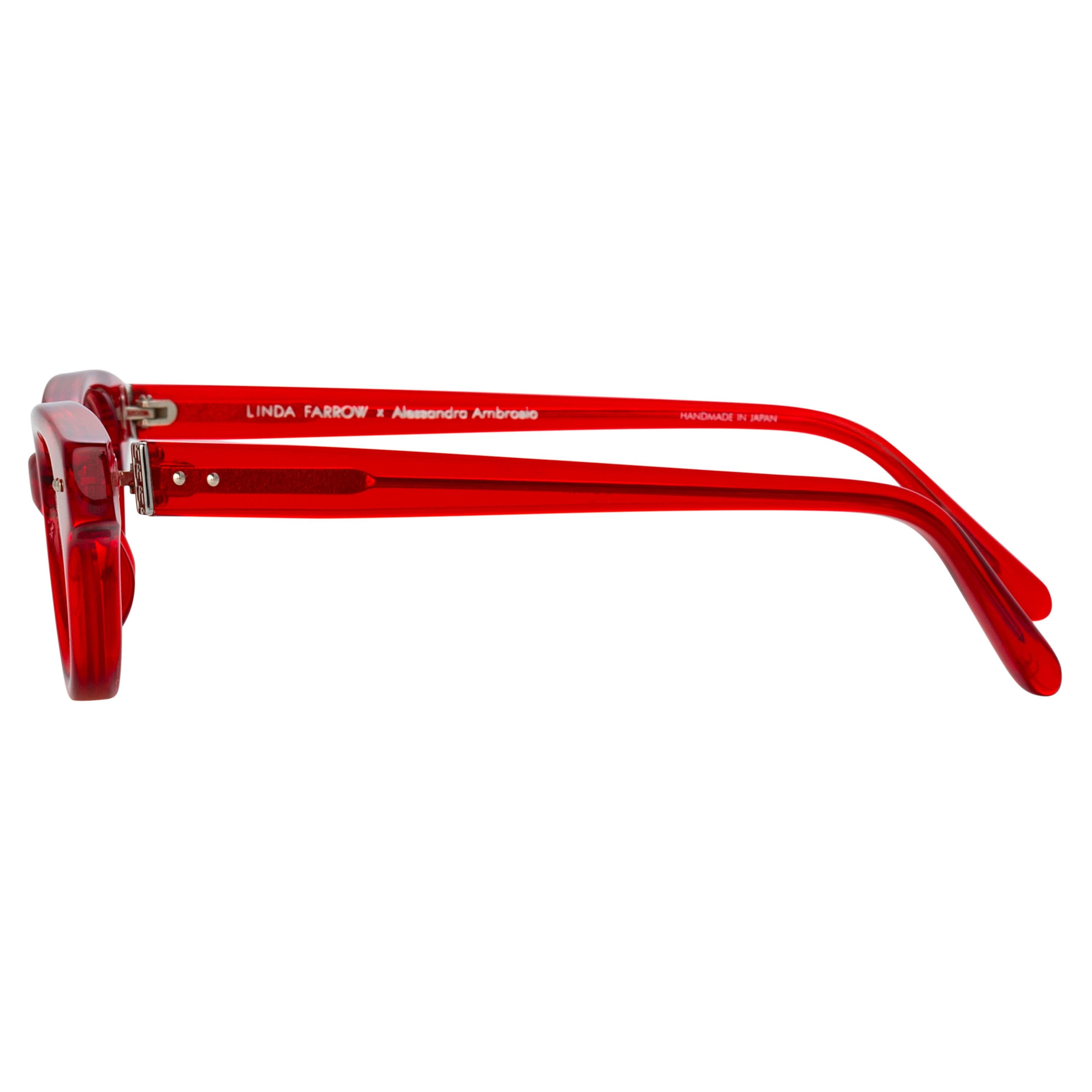 Color_LFL965C7OPT - Alessandra Cat Eye Optical Frame in Red