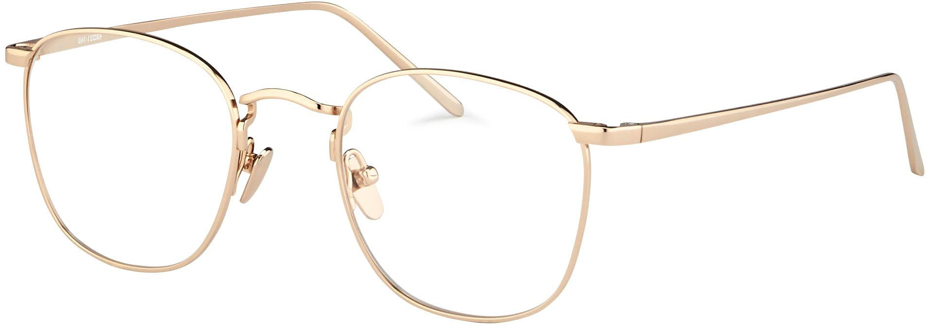 Color_LFLC479C8OPT - The Simon | Square Optical Frame in Rose Gold (C8)