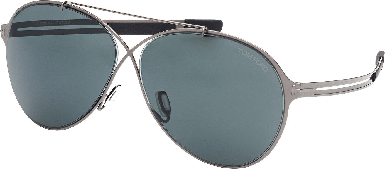 Color_12V - Shiny Dark Ruthenium / Blue