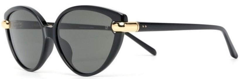 Color_LFL1211C1SUN - Palm Cat Eye Sunglasses in Black