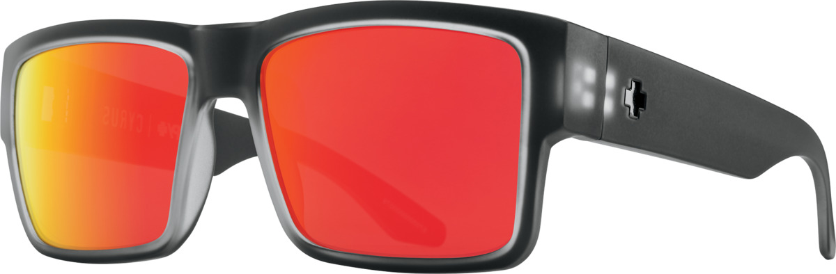 Color_6700000000079 - Matte Black Ice - Happy Gray Green Polar with Red Spectra Mirror