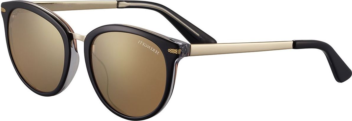 Color_SS561001 - Shiny Black Transparent Layer - Mineral Polarized Drivers Gold Cat 3 to 3