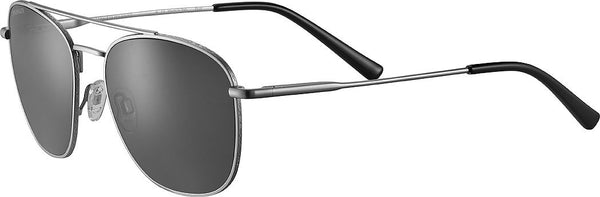 Color_SS598001 - Matte Silver - Mineral Polarized Smoke Cat 2 to 3