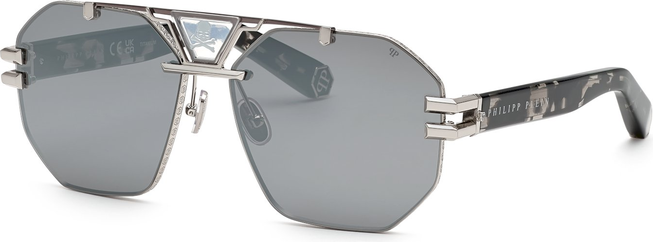 Color_523X - SHINY PALLADIUM W/COLOURED PARTS / SMOKE/MIRROR SILVER