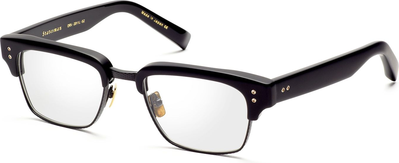 Color_DRX-2011L-55 - Black/gold - Clear - Clear