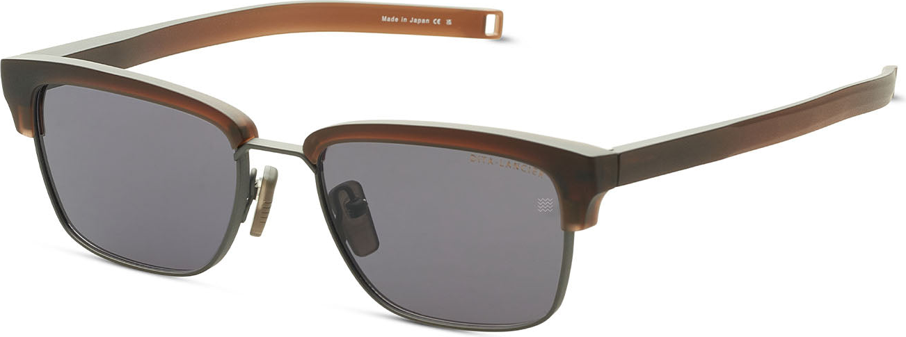 Color_DLS416-A-03 - Copperhead Brown - Gunmetal / Sea Lens - Grey Polarized