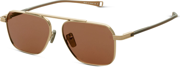 Color_DLS419-A-01 - Gold Sand - Copperhead Brown / Land Lens - Brown Polarized