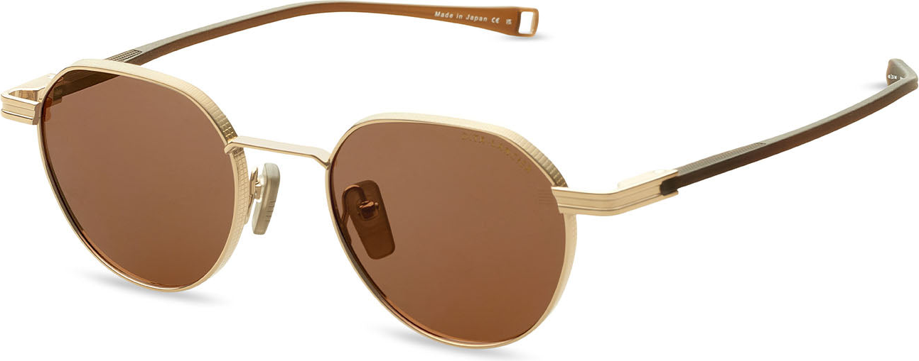 Color_DLS420-A-01 - Gold Sand - Copperhead Brown / Land Lens - Brown Polarized