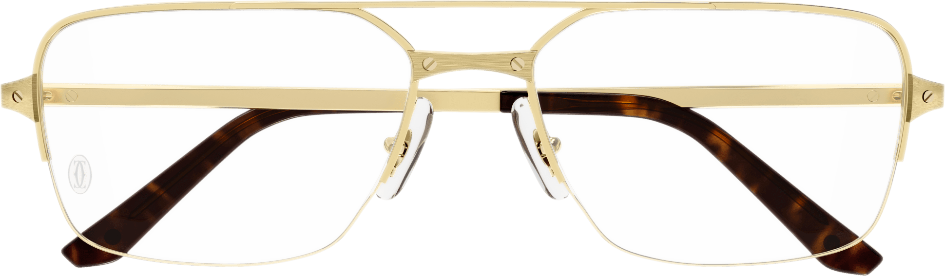 Color_CT0308O-001 - GOLD - TRANSPARENT - AR (ANTI REFLECTIVE)