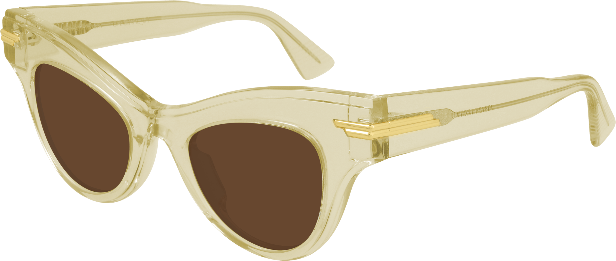 Bottega Veneta Women's BV1004S 47mm Cheetah Print Cat Eye Sunglasses