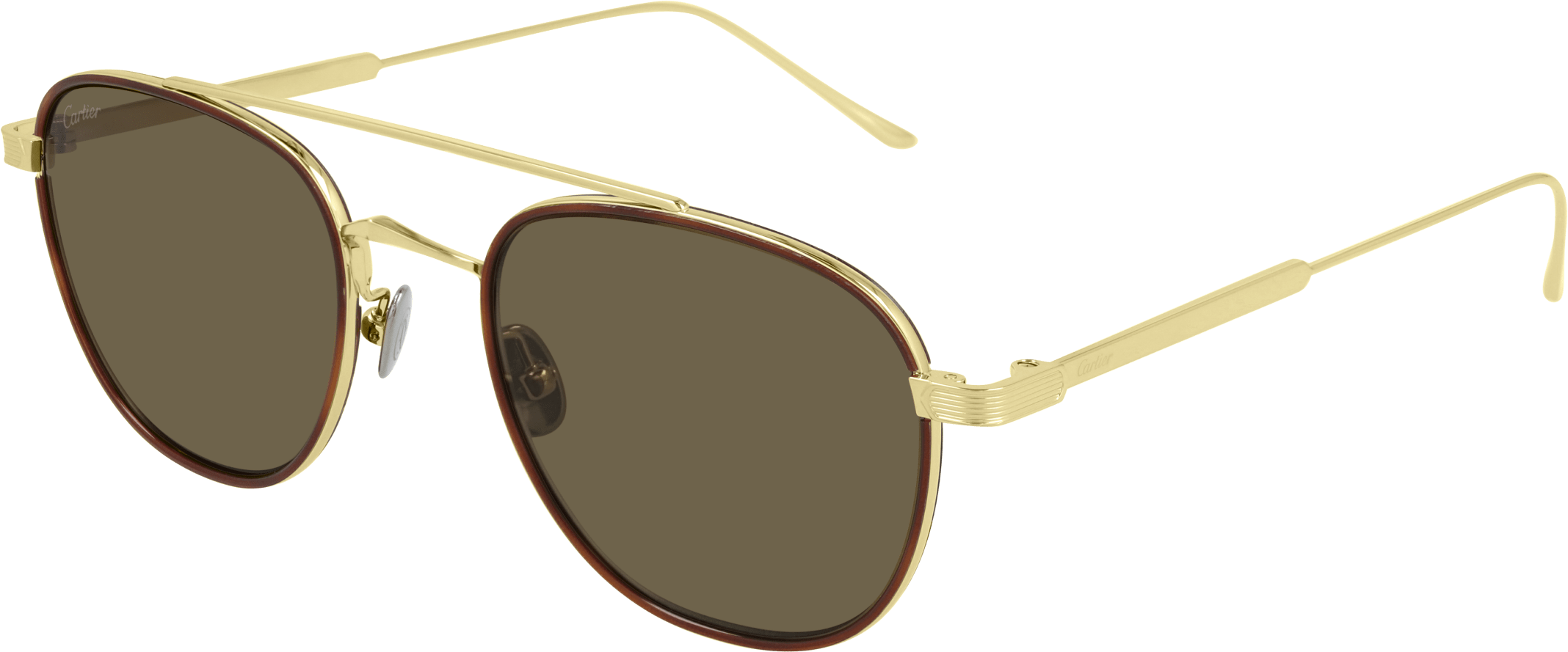 Color_CT0251S-004 - GOLD - BROWN - AR (ANTI REFLECTIVE)
