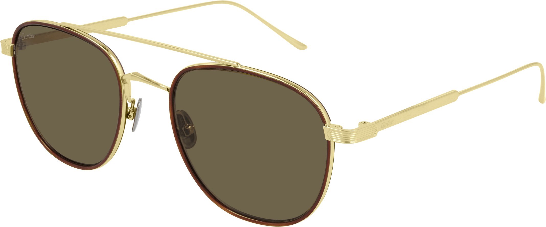 Color_CT0251S-008 - GOLD - BROWN - AR (ANTI REFLECTIVE)