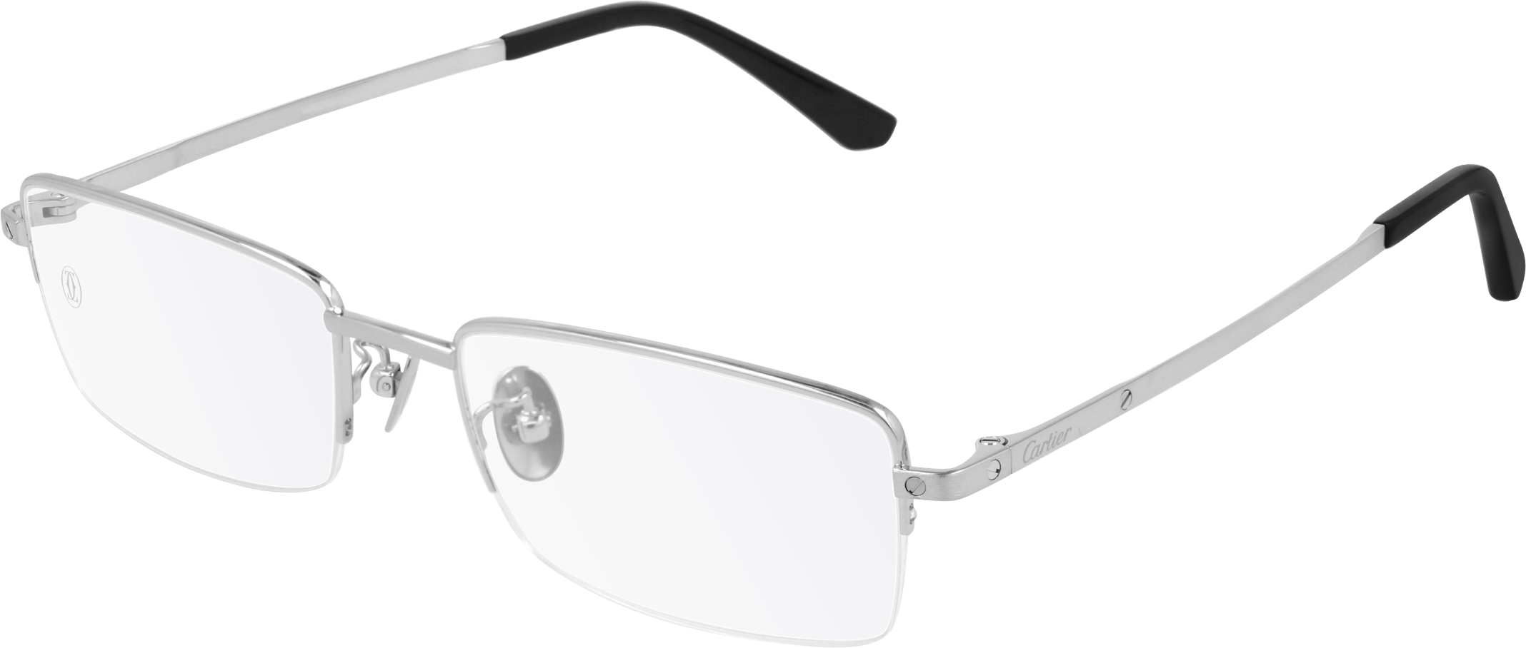 Cartier transparent glasses clearance