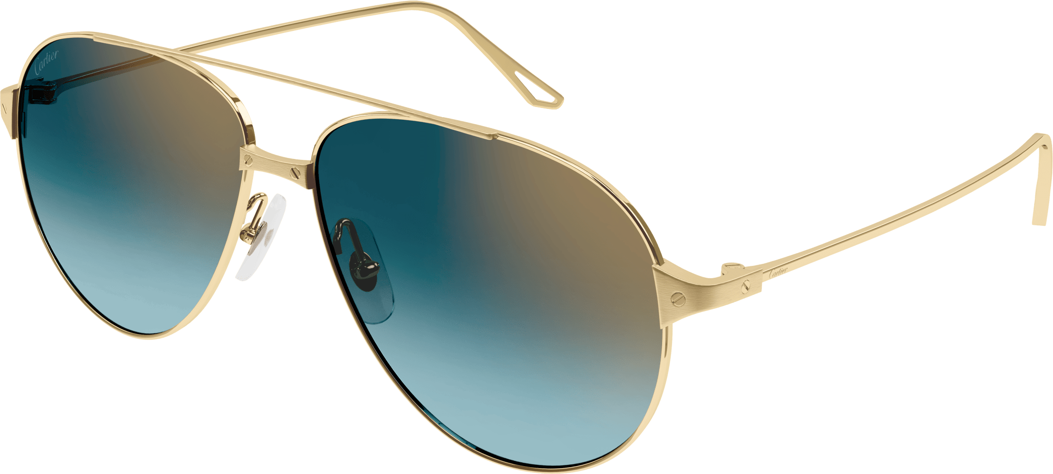 Cartier Santos CT0298S Sunglasses | OnlyLens.com