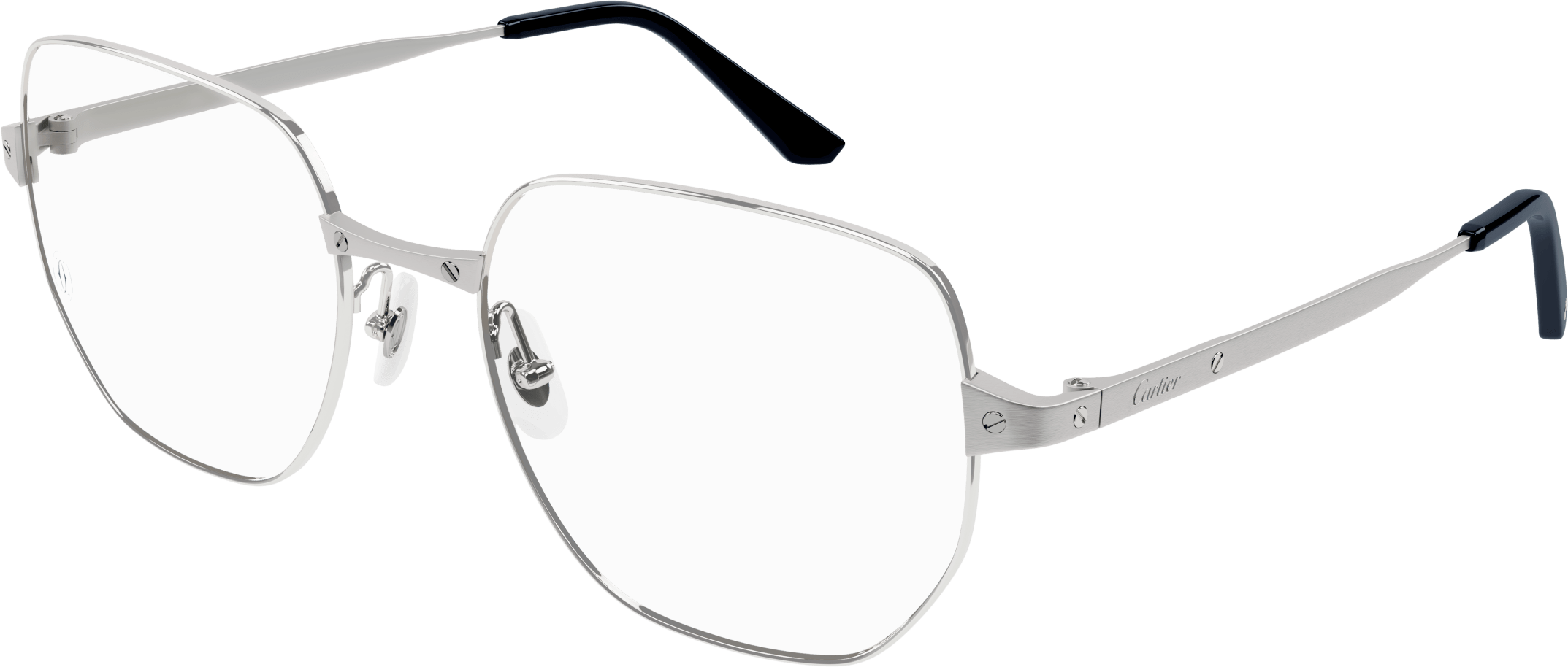 Color_CT0339O-002 - SILVER - TRANSPARENT - AR (ANTI REFLECTIVE)