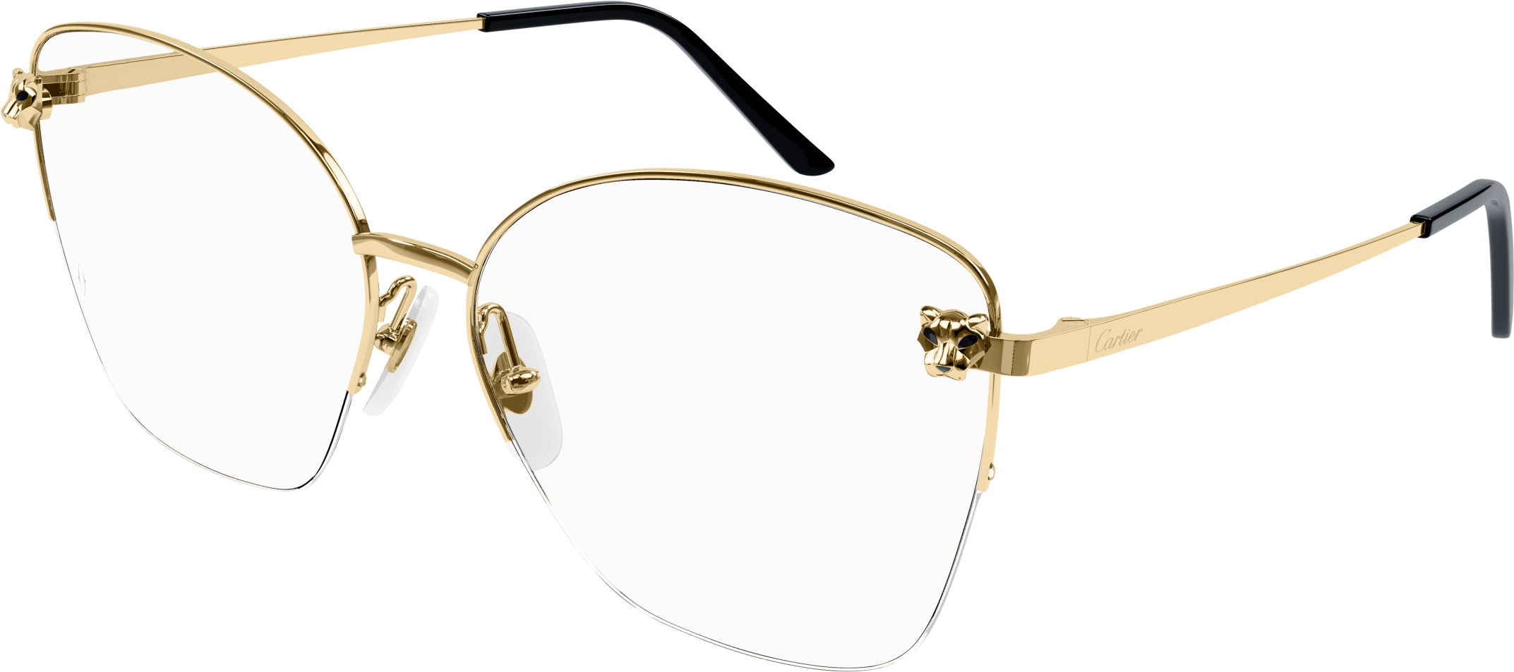 Cartier cat outlet eye glasses