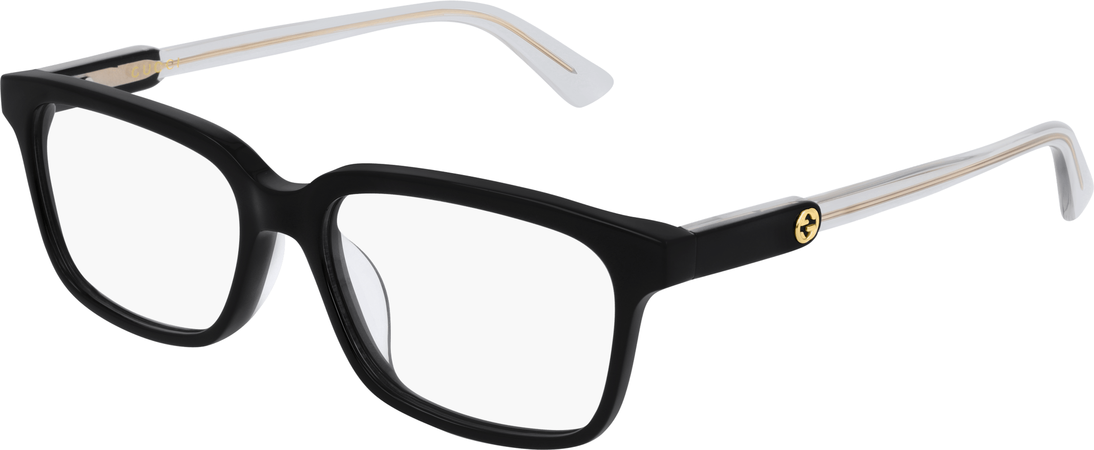 Color_GG0557OJ-003 - BLACK - TRANSPARENT