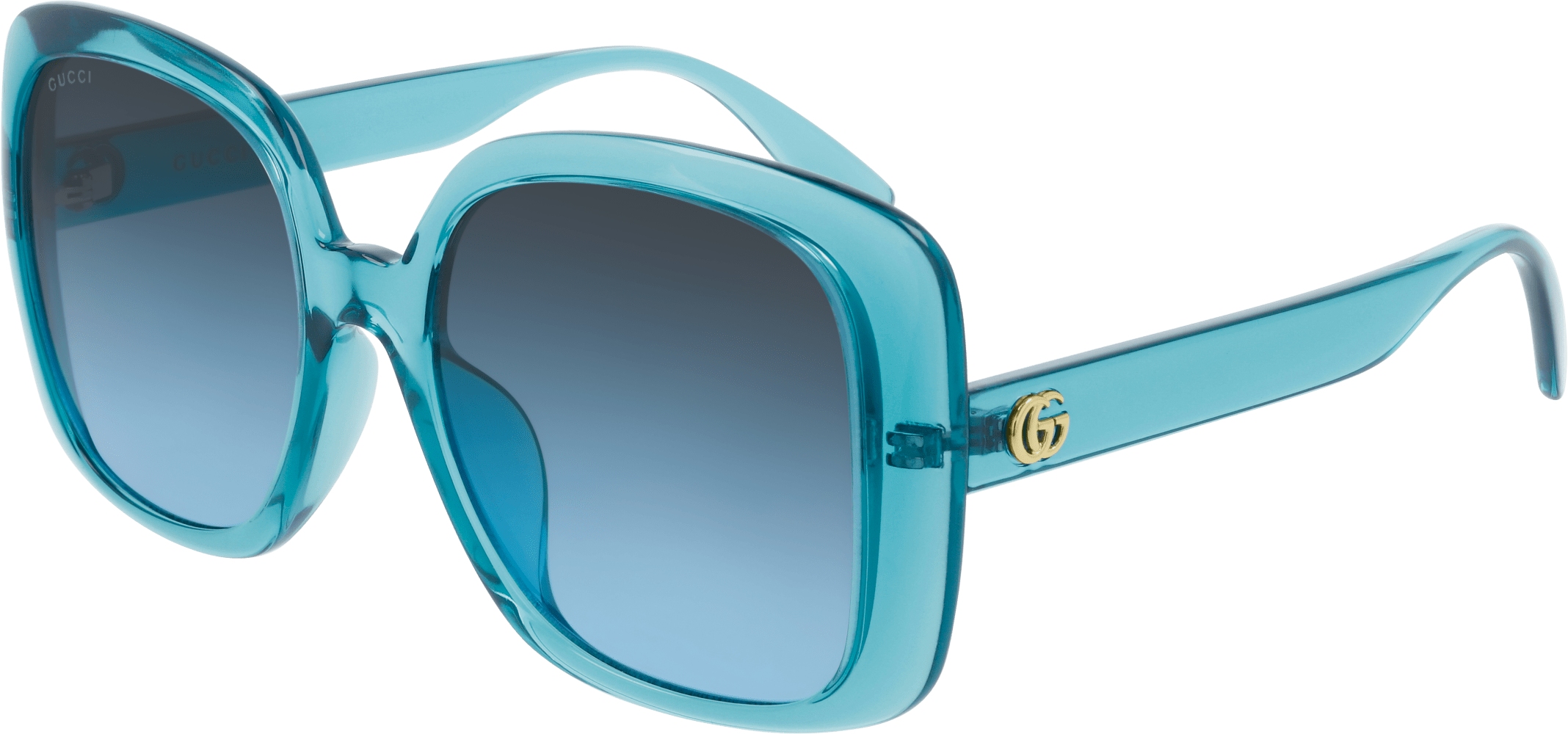 Gucci 57 mm Blue Sunglasses | World of Watches