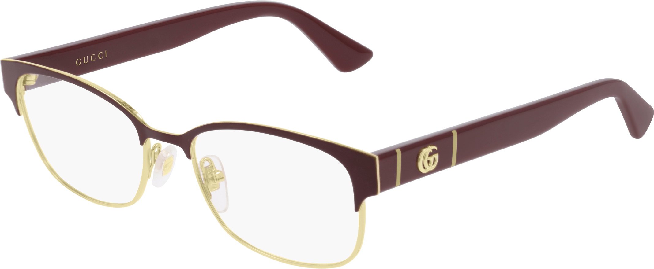 Color_GG0751O-003 - BURGUNDY - TRANSPARENT