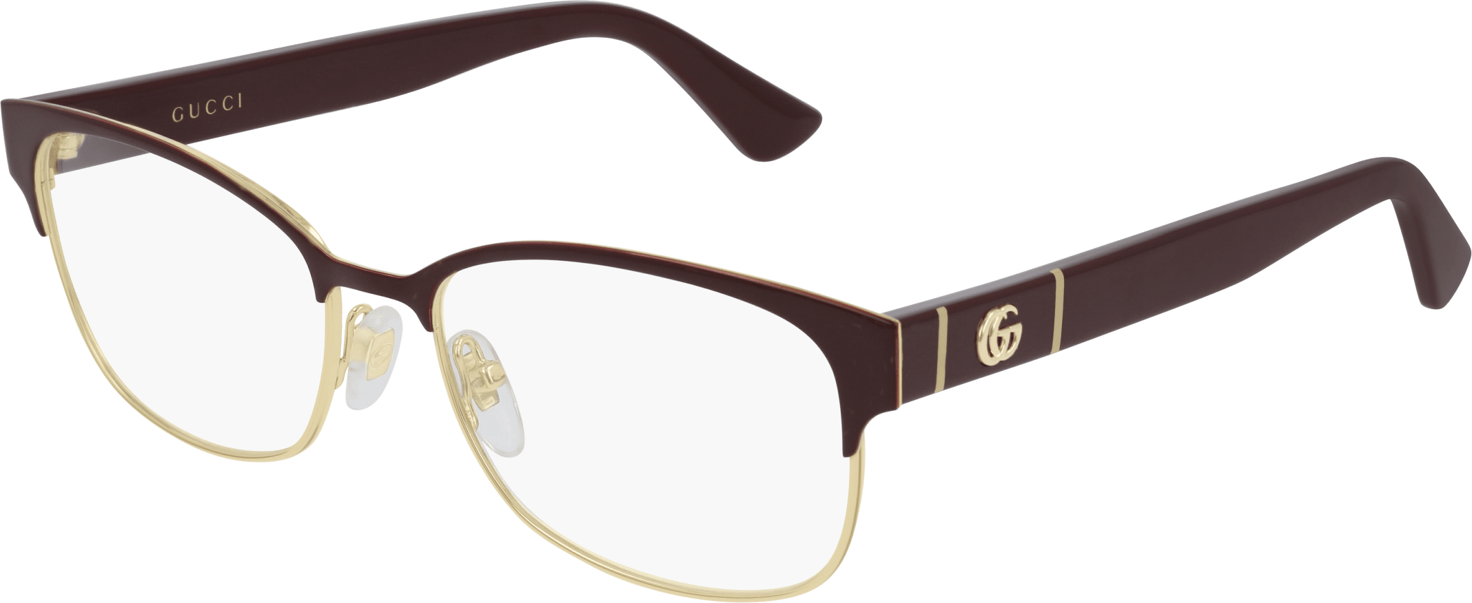 Color_GG0751O-006 - BURGUNDY - TRANSPARENT
