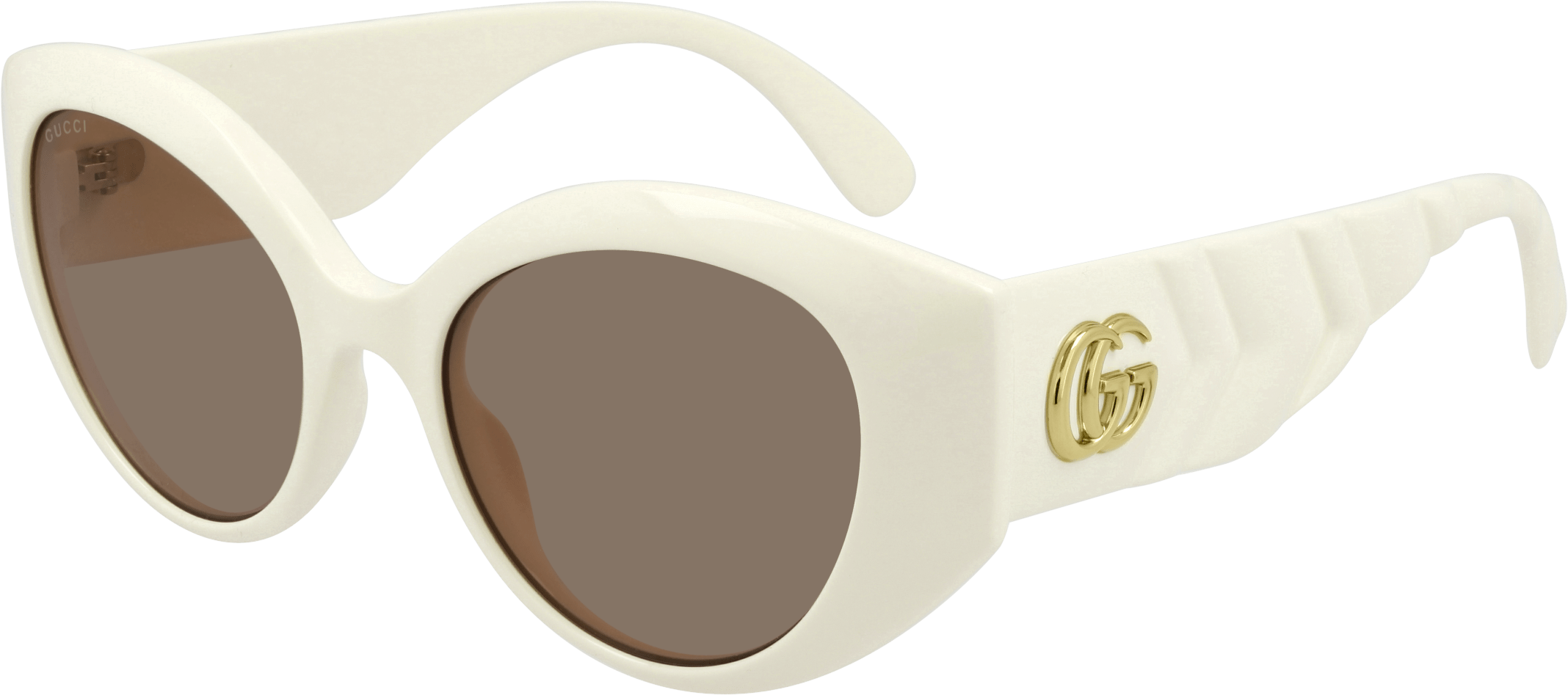 Color_GG0809S-002 - IVORY - BROWN