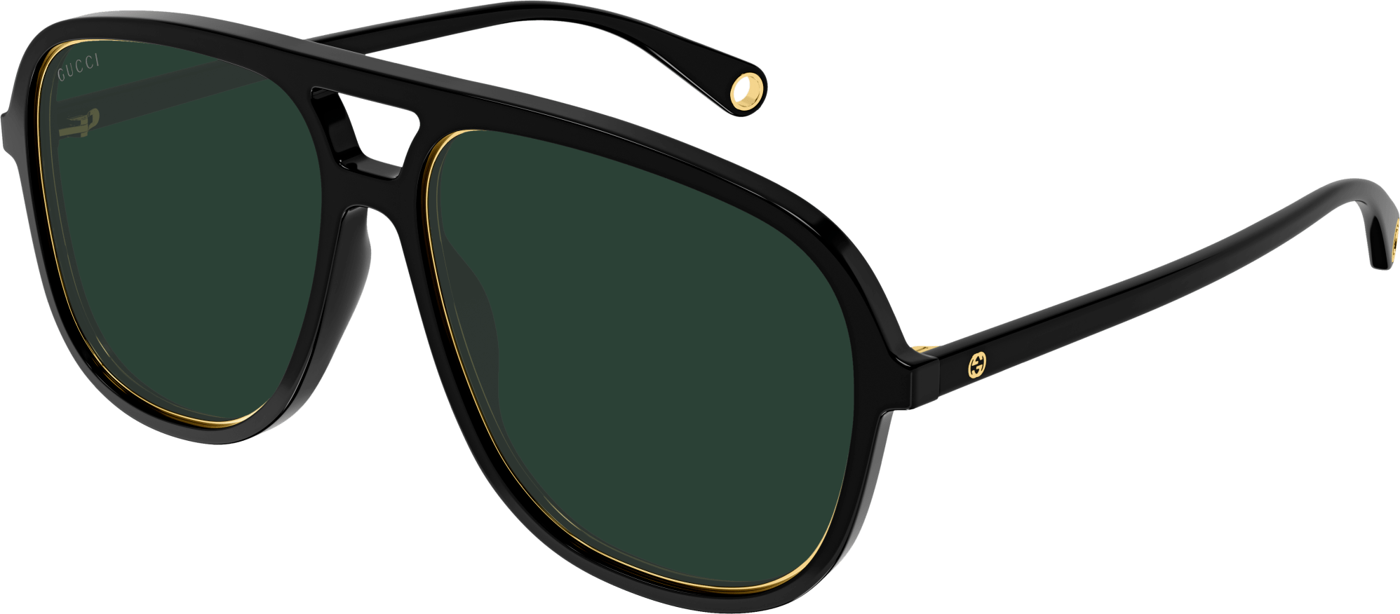 Color_GG1077S-002 - BLACK - GREEN