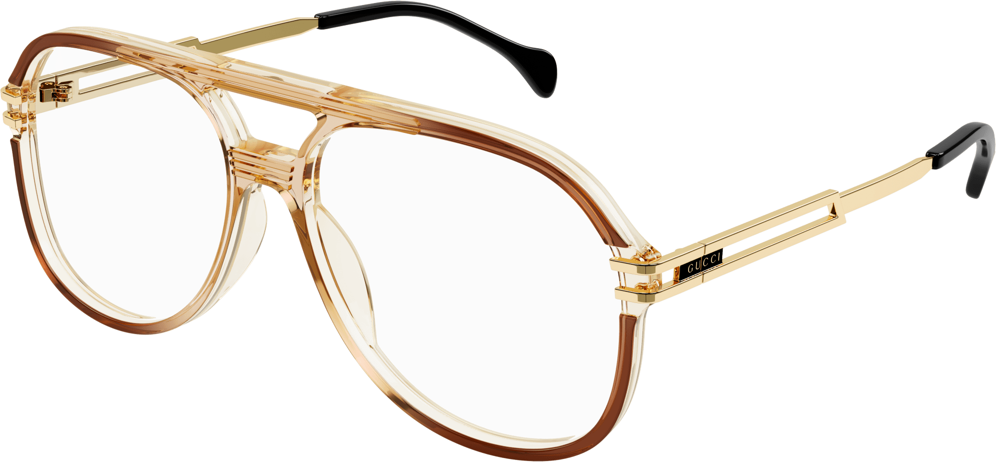 Color_GG1106O-001 - BROWN - TRANSPARENT