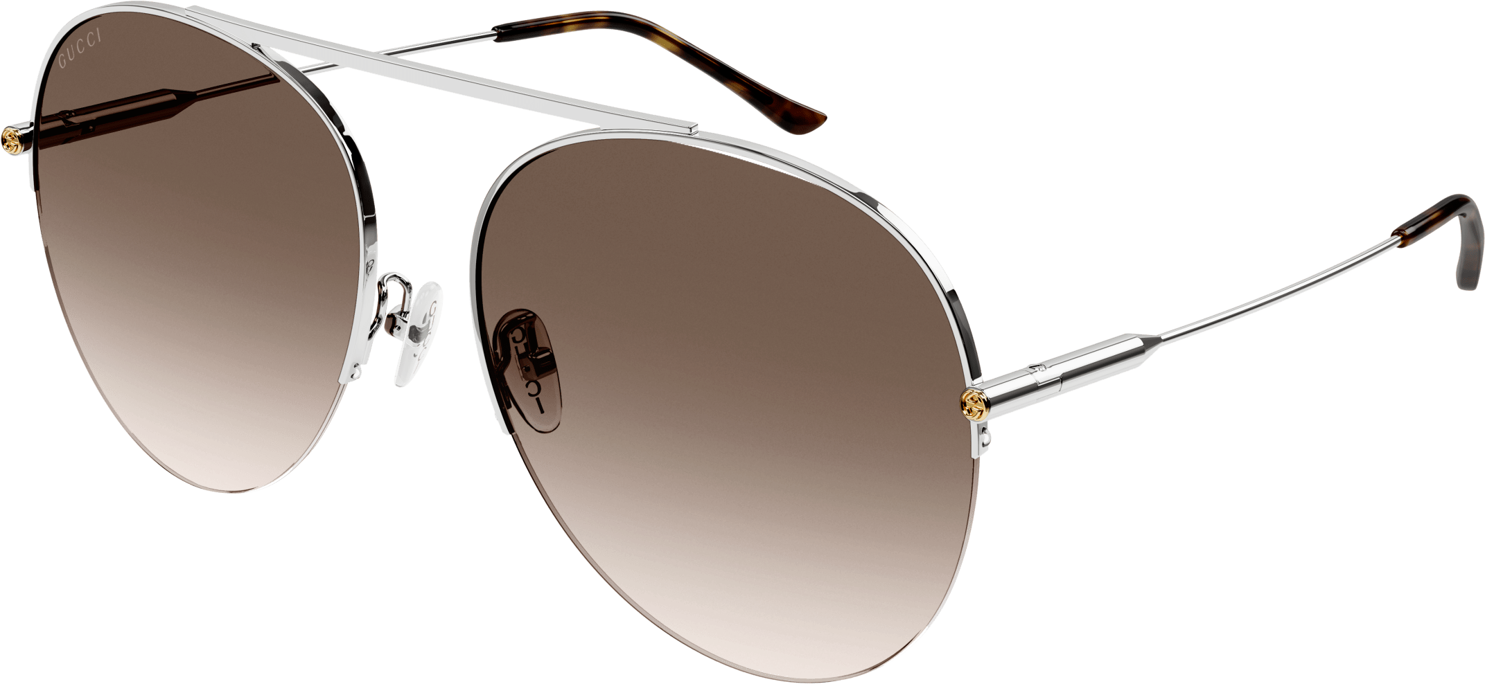 Color_GG1413S-002 - SILVER - BROWN
