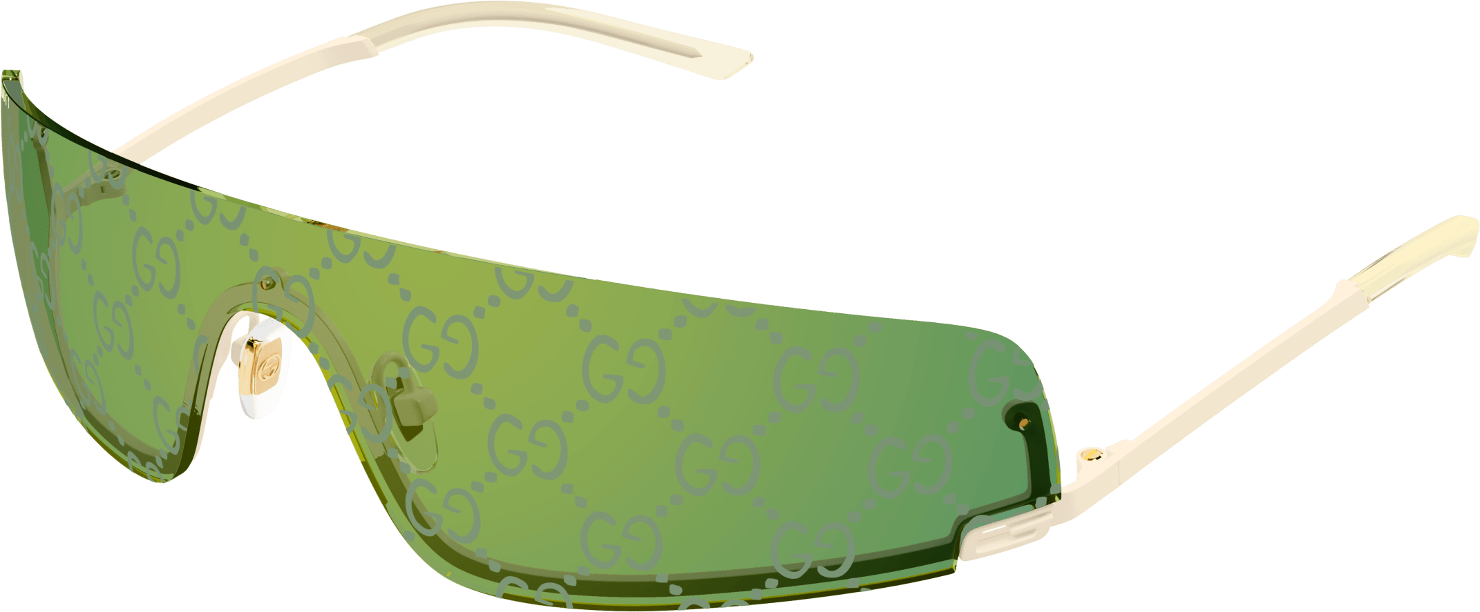 Color_GG1561S-003 - IVORY - GREEN - MIRROR