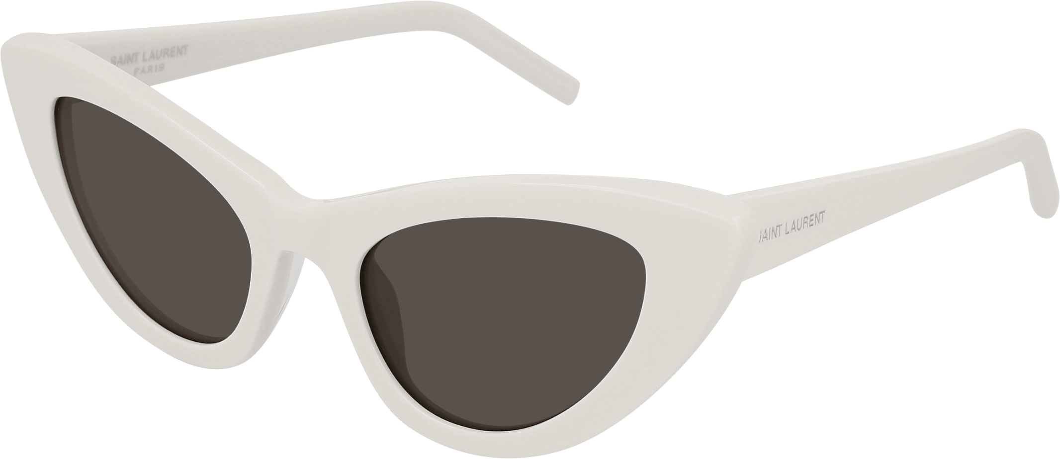 YSL Yves Saint Laurent SL 213 Lily Women's Cat Eye Sunglasses Black/Gray