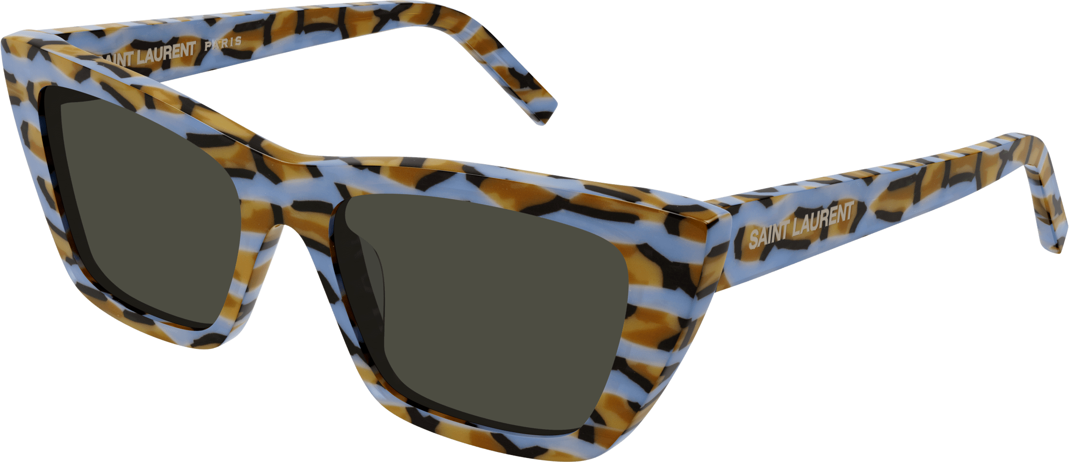 Saint Laurent Eyewear Mica Cat-Eye Sunglasses - Brown