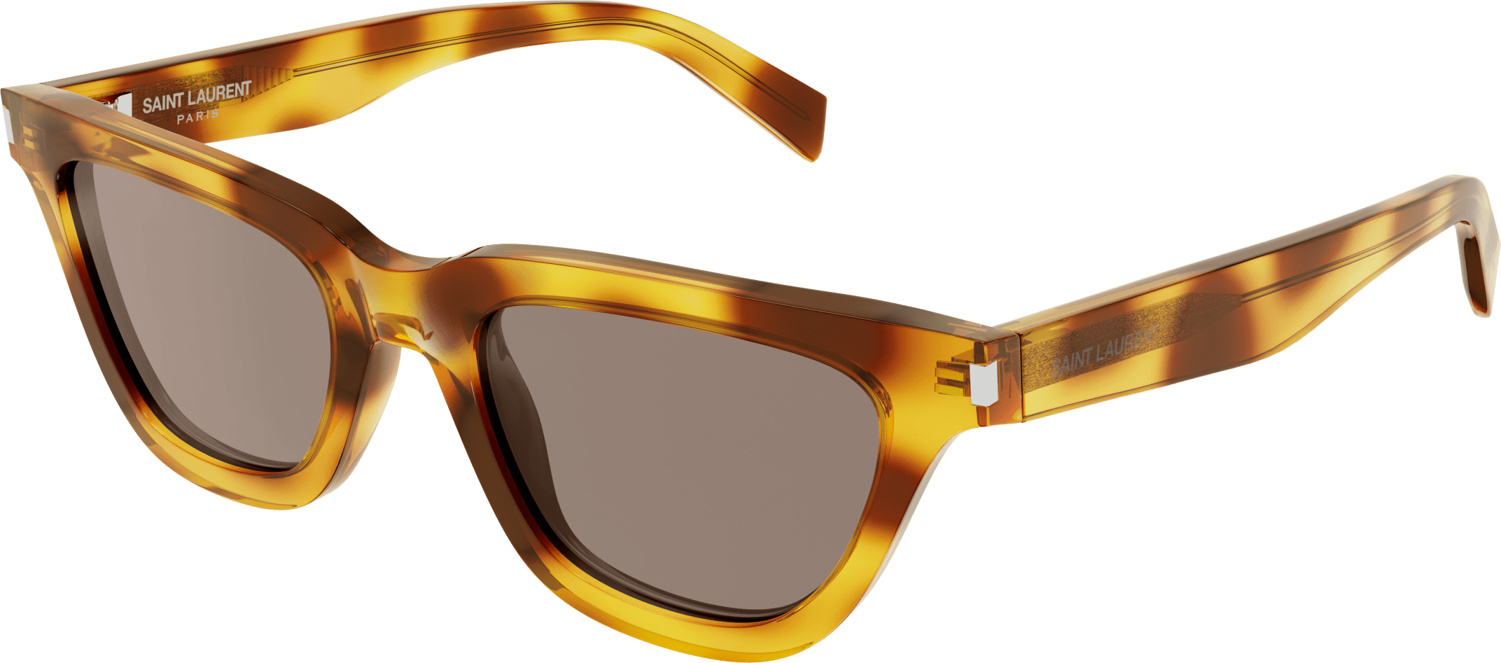 Saint Laurent Sunglasses SL 462 SULPICE 004 Dark Havana Yellow 