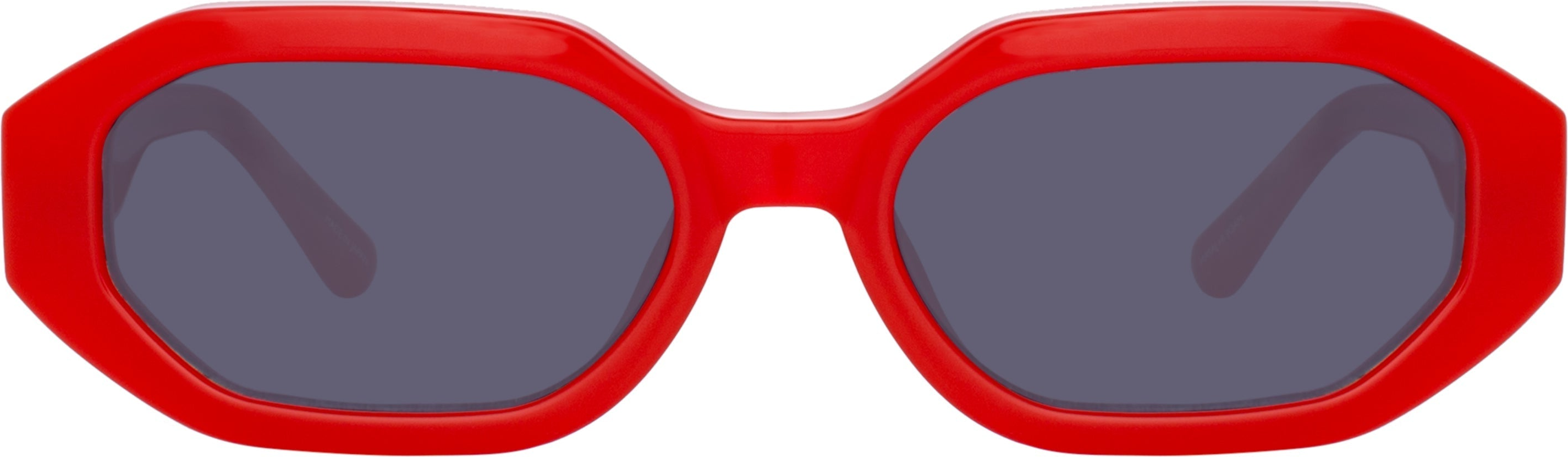 Color_ATTICO14C7SUN - The Attico Irene Angular Sunglasses in Red