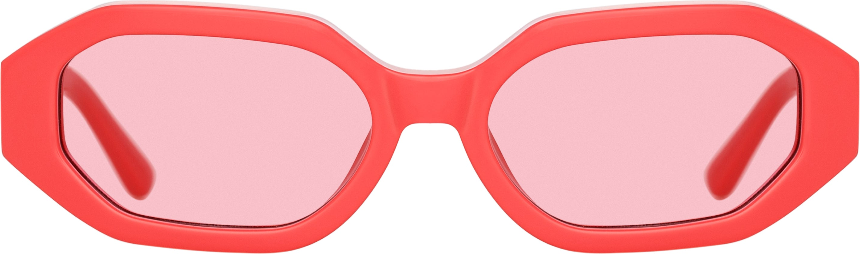 Color_ATTICO14C11SUN - The Attico Irene Angular Sunglasses in Coral