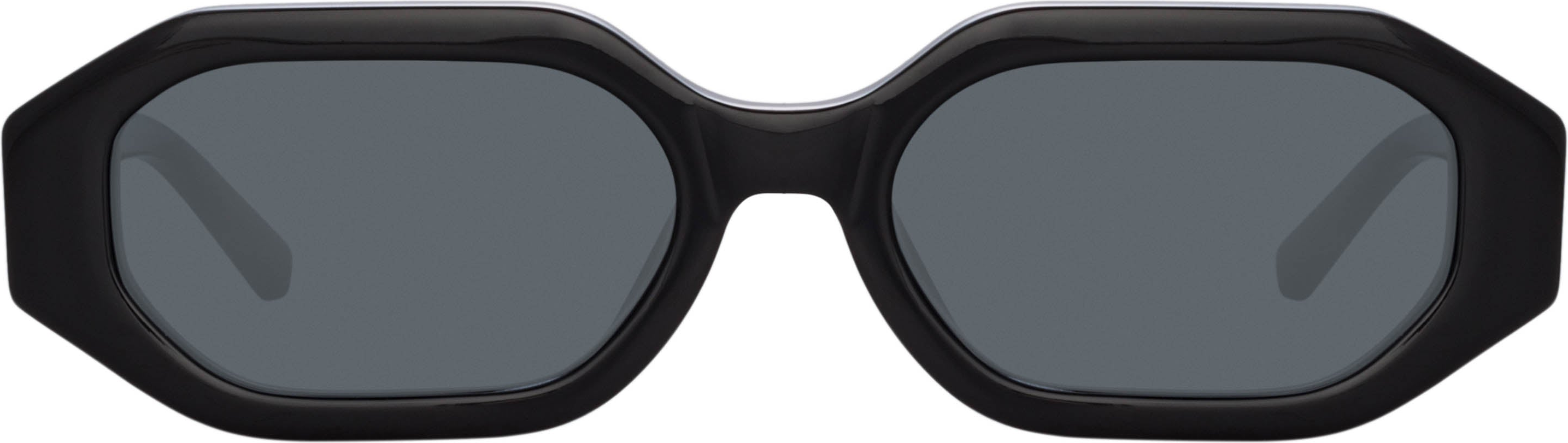 Color_ATTICO14C1SUN - The Attico Irene Angular Sunglasses in Black