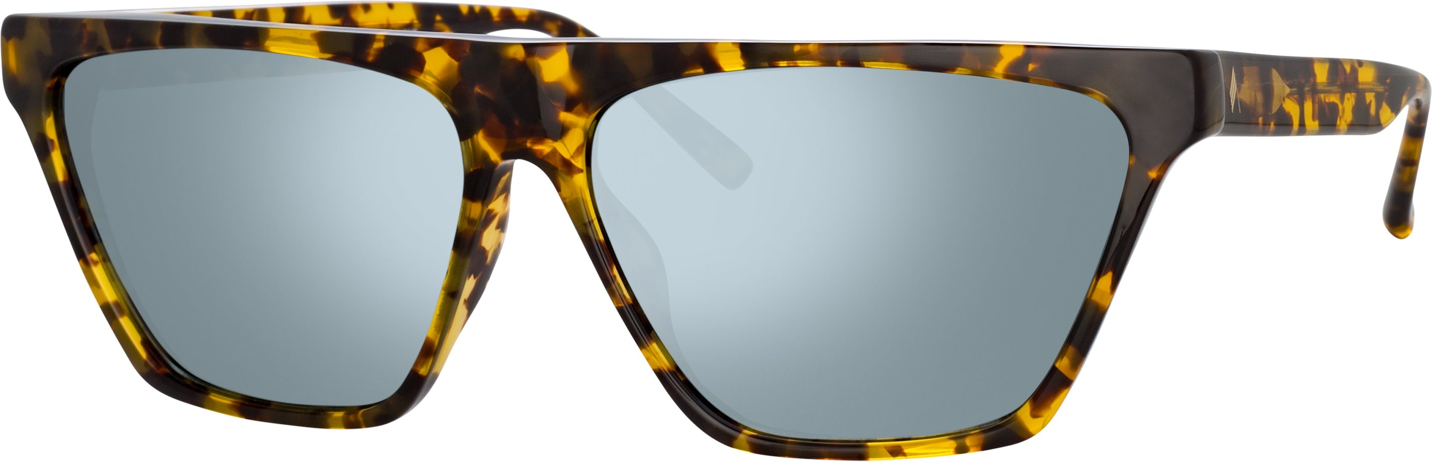 Color_ATTICO19C2SUN - The Attico Erin Flat Top Sunglasses in Tortoiseshell