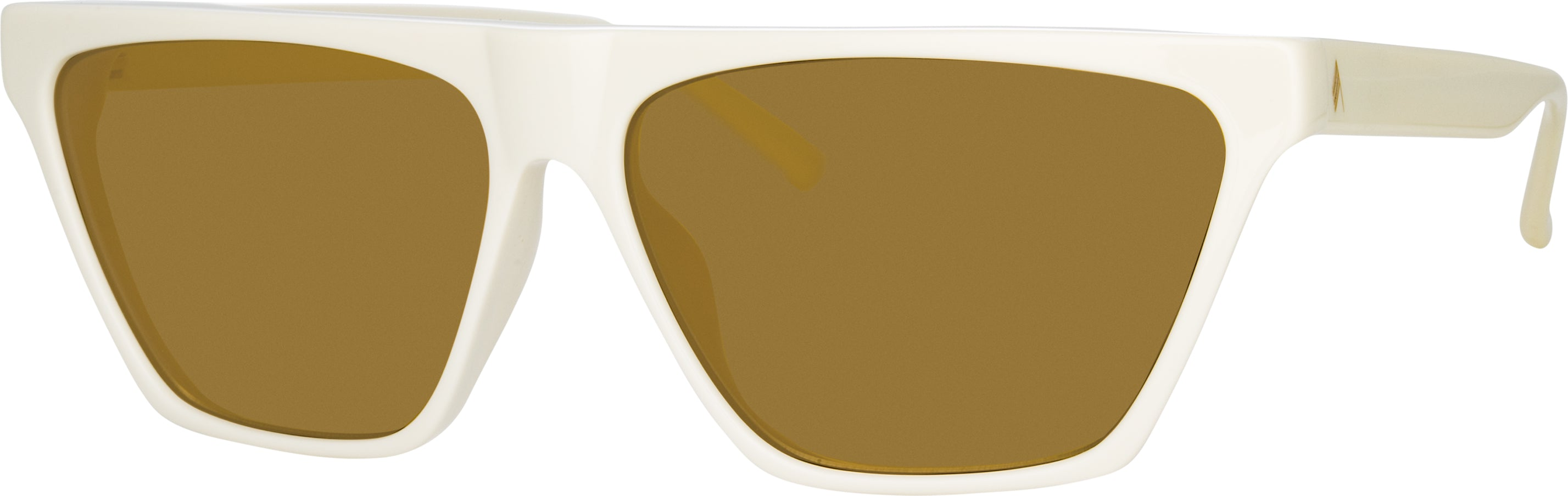 Color_ATTICO19C3SUN - The Attico Erin Flat Top Sunglasses in White