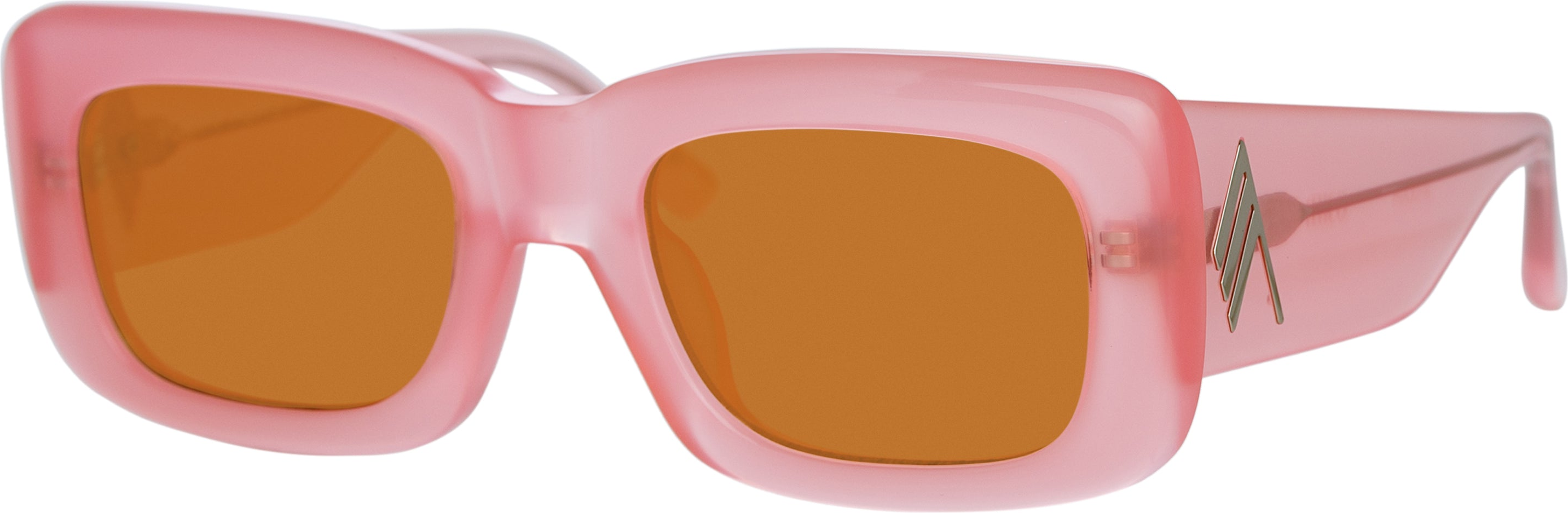 Color_ATTICO3C23SUN - The Attico Marfa Rectangular Sunglasses in Pink