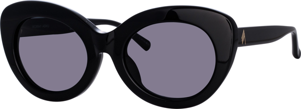 Color_ATTICO44C1SUN - Agnes Cat Eye Sunglasses in Black