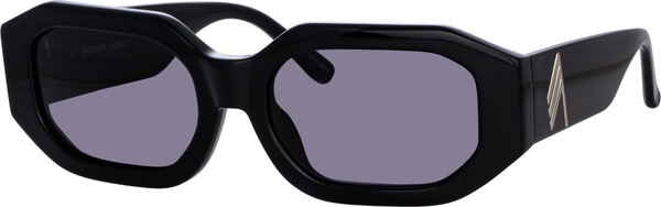 Color_ATTICO45C1SUN - Blake Angular Sunglasses in Black