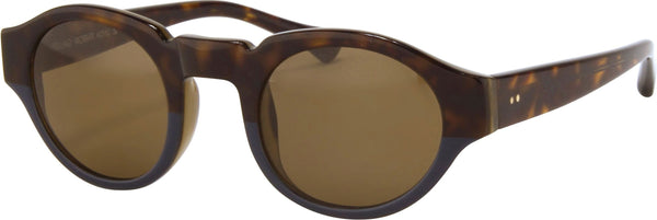 Color_DVN62C2SUN - Dries Van Noten Oval Sunglasses in Navy