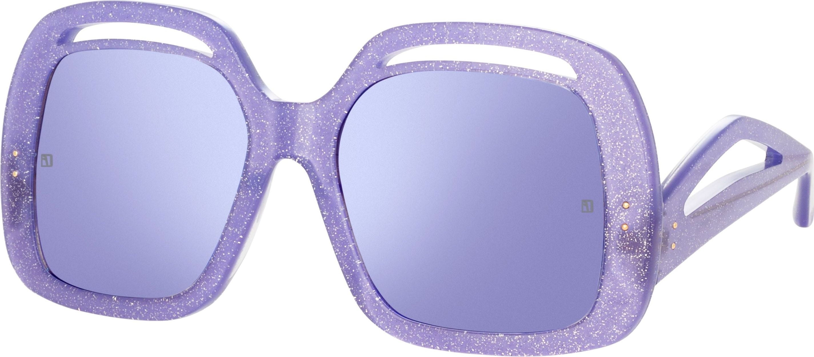 Color_LFL1126C6SUN - Renata Oversized Sunglasses in Purple