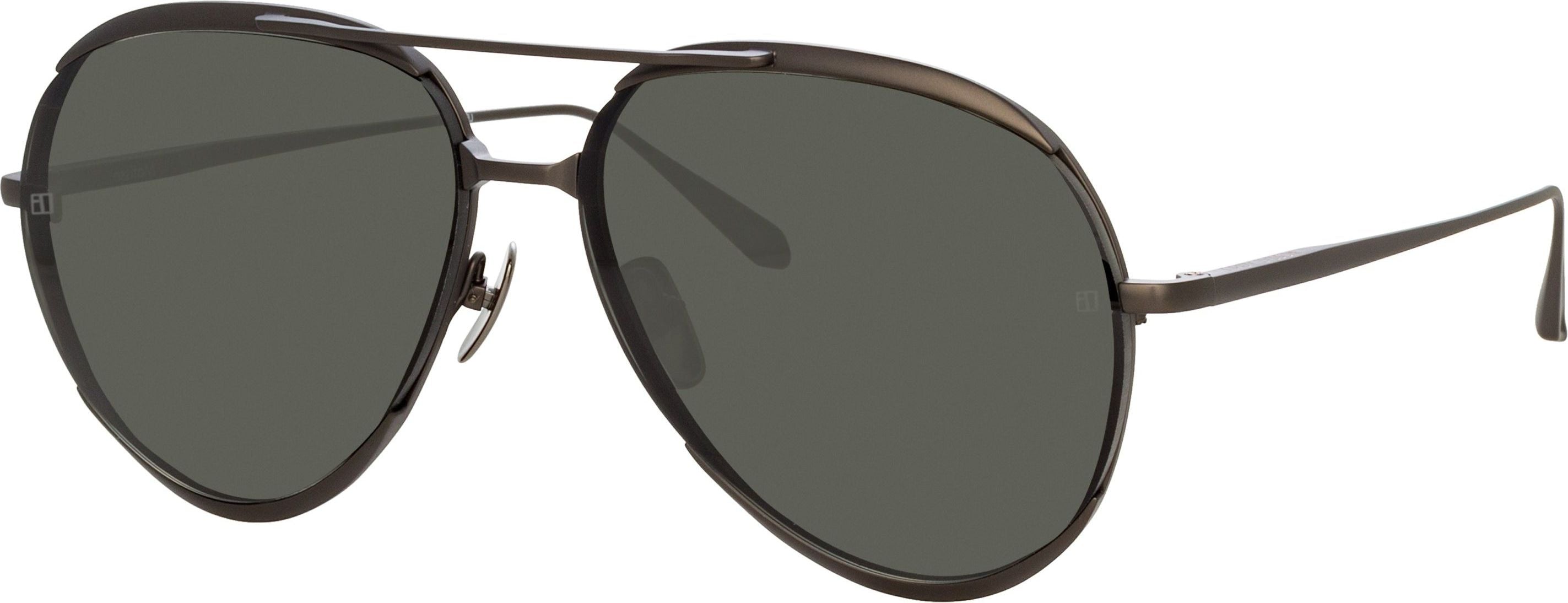 Color_LFL1207C4SUN - Men's Matisse Aviator Sunglasses in Nickel