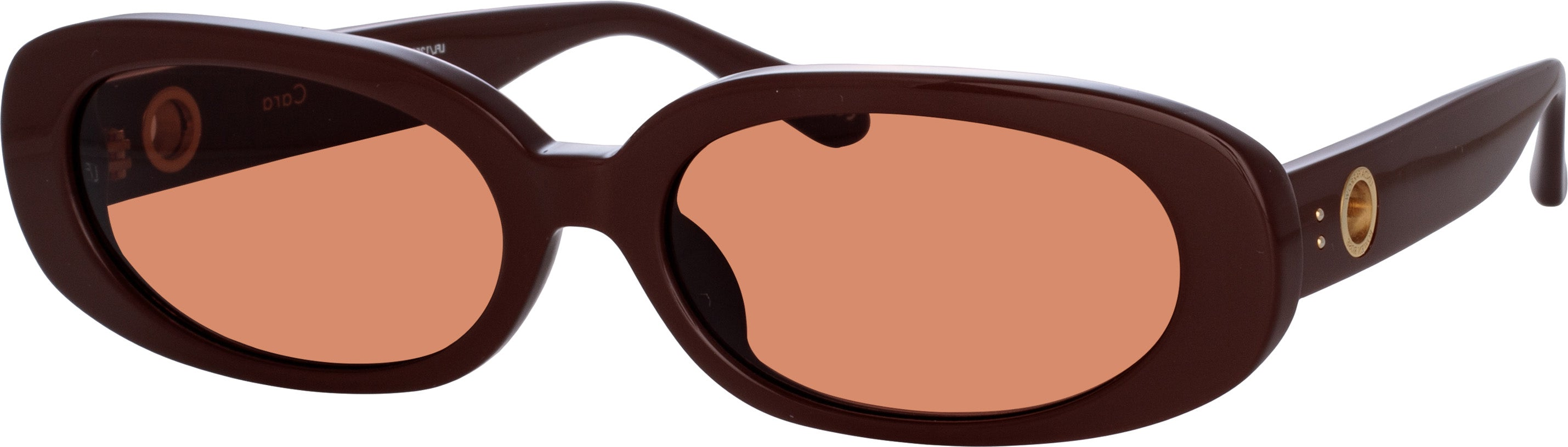 Color_LFL1252C11SUN - Cara Oval Sunglasses in Brown