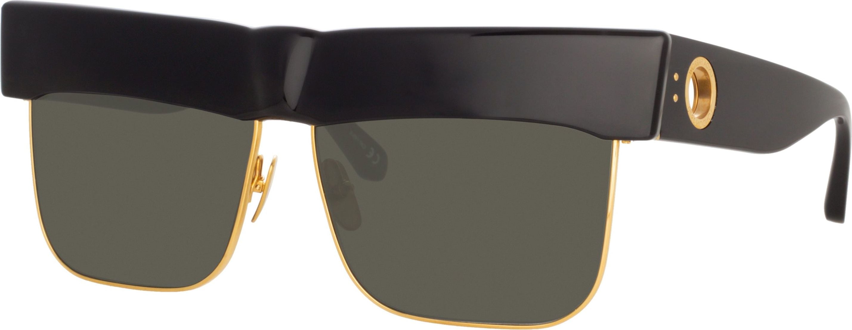 Color_LFL1284C1SUN - Rosalie Oversized Sunglasses in Black