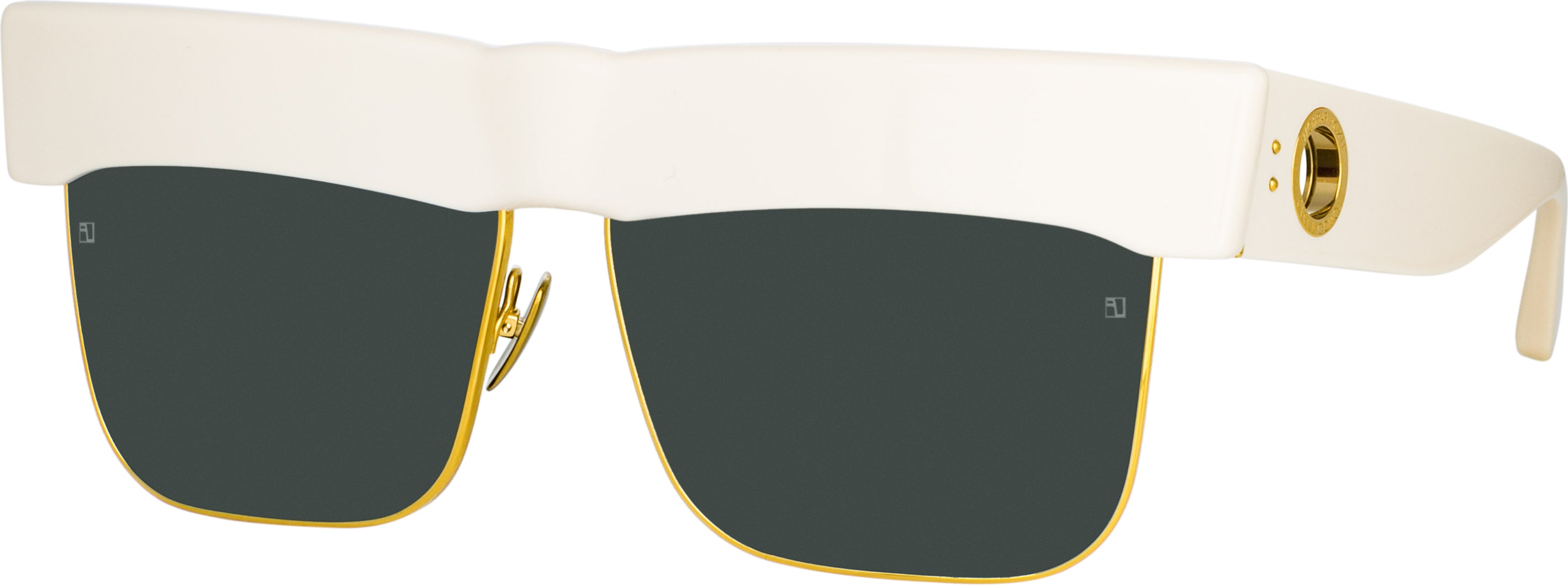 Color_LFL1284C3SUN - Rosalie Oversized Sunglasses in Cream