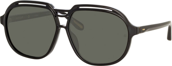Color_LFL1294C1SUN - Raphael Aviator Sunglasses in Black
