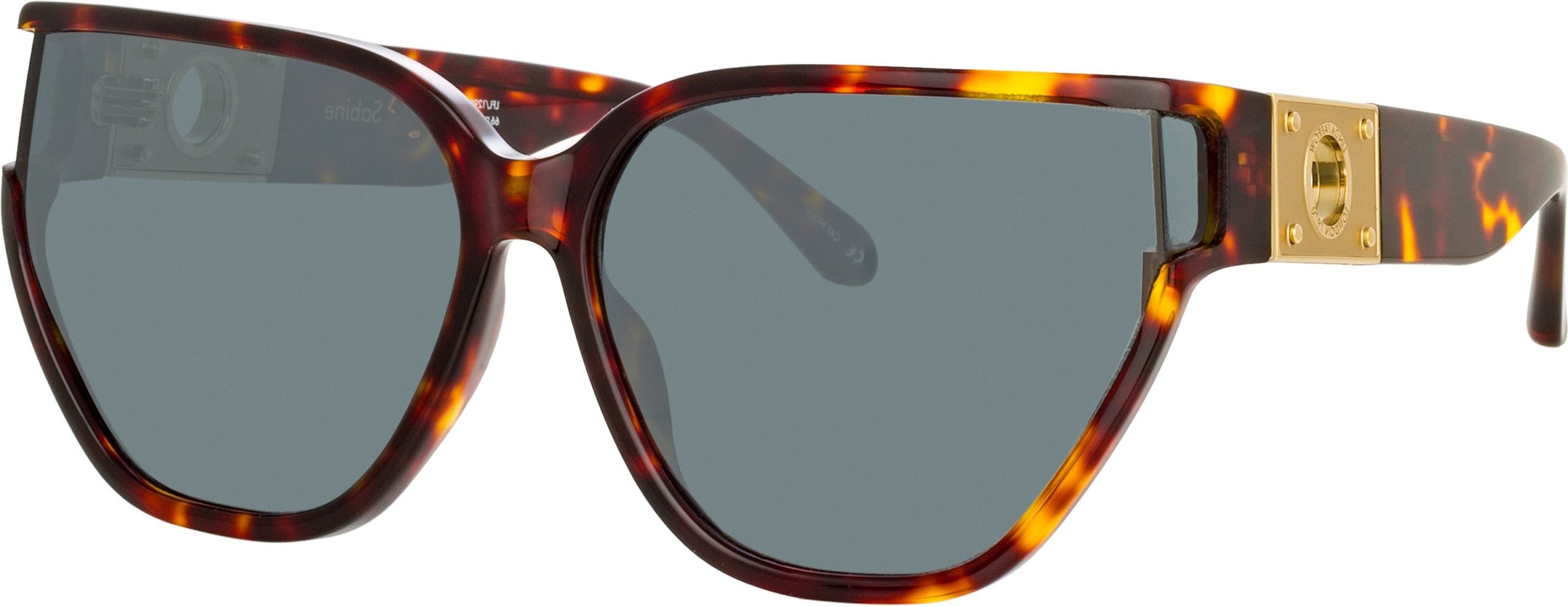 Color_LFL1298C2SUN - Sabine Oversized Sunglasses in Tortoiseshell