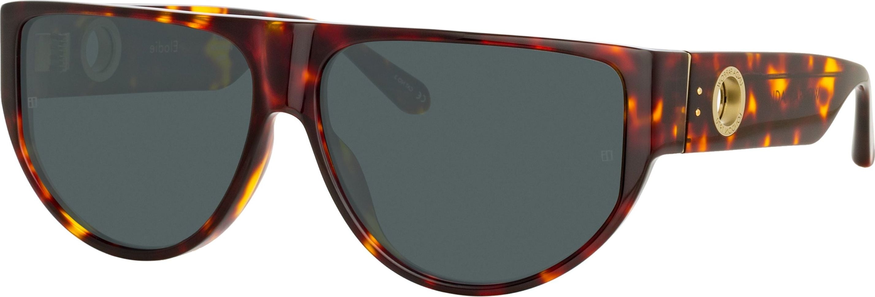 Color_LFL1302C2SUN - Men's Elodie Flat Top Sunglasses in Tortoiseshell