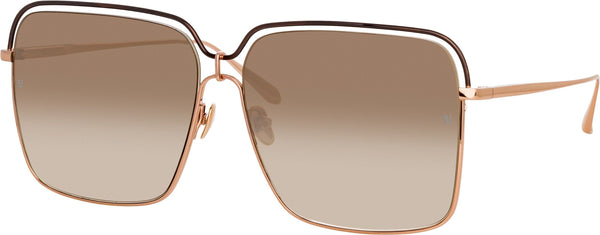 Color_LFL1310C1SUN - Marcia Square Sunglasses in Rose Gold